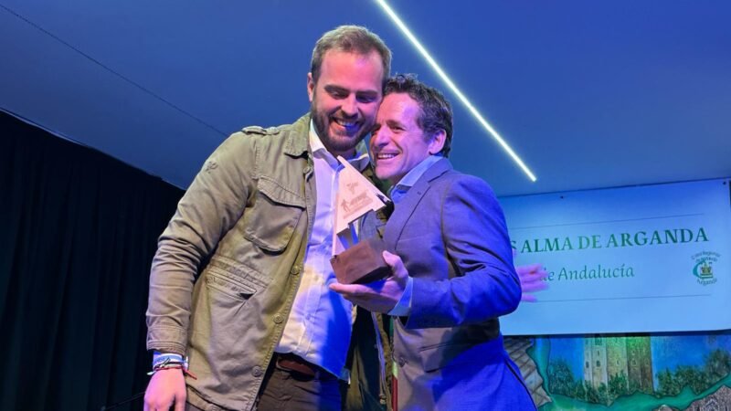 David Ramírez ‘El Peque’, recibe el premio ‘Alma de Arganda’