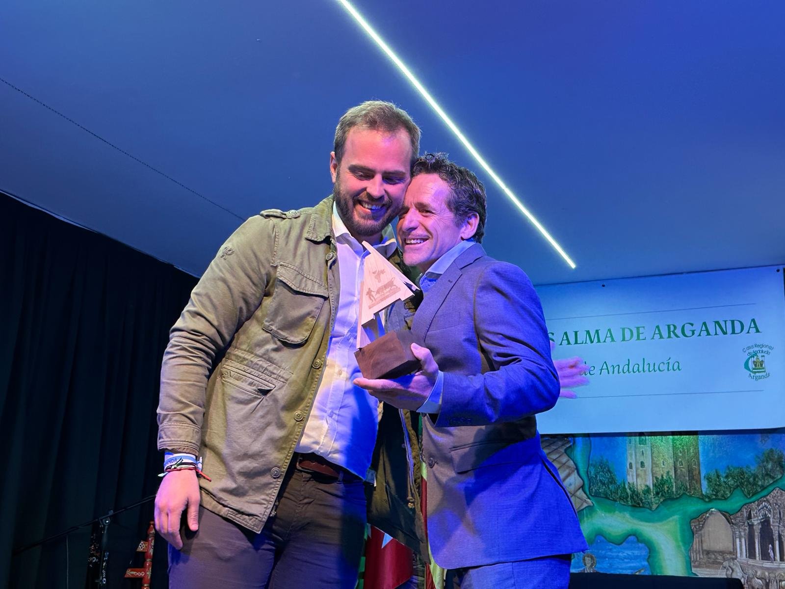 David Ramírez ‘El Peque’, recibe el premio ‘Alma de Arganda’