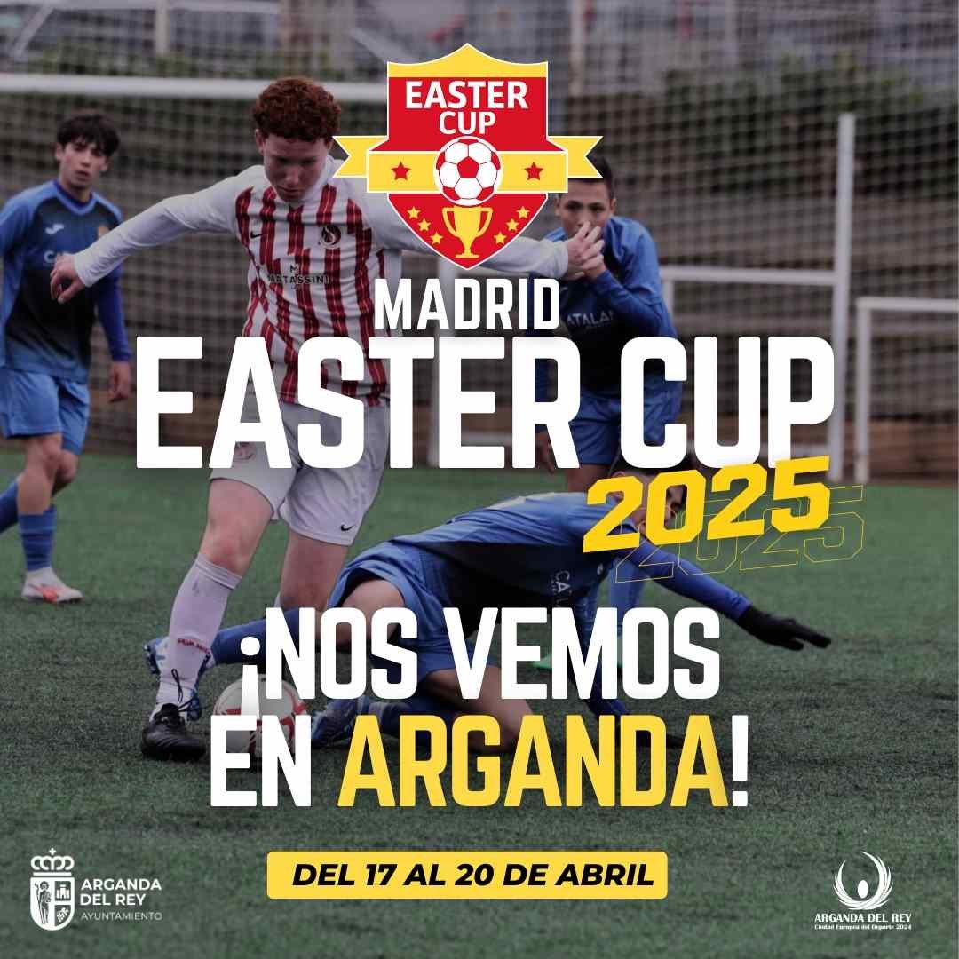Arganda del Rey acogerá en 2025 la segunda edición de la Madrid Easter Cup