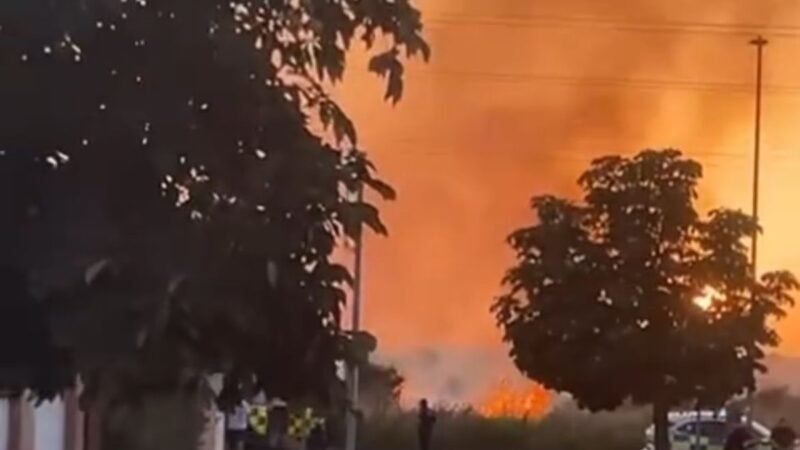 Nuevo incendio en Arganda del Rey pero gracias a la rápida intervención de policía y bomberos se ha evitado una tragedia mayor