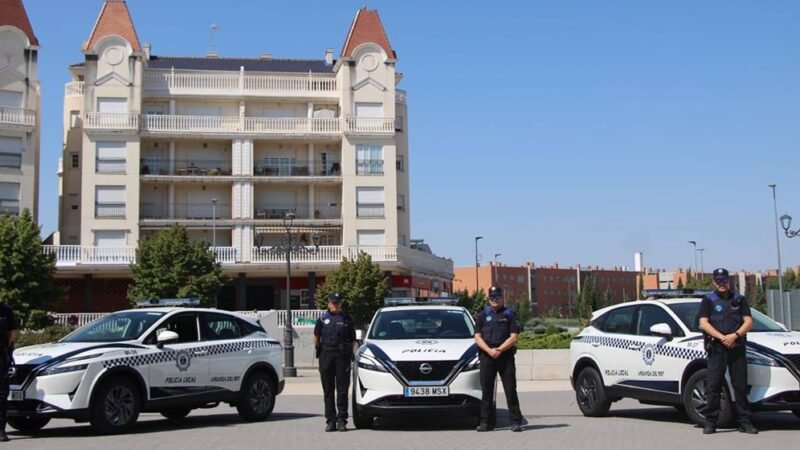 Arganda refuerza la flota de la Policía Local con tres nuevos vehículos