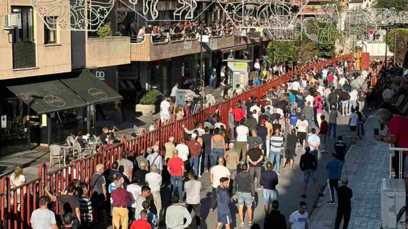 Tres heridos en Arganda en el tercer día de encierros de las Fiestas Arganda 2024