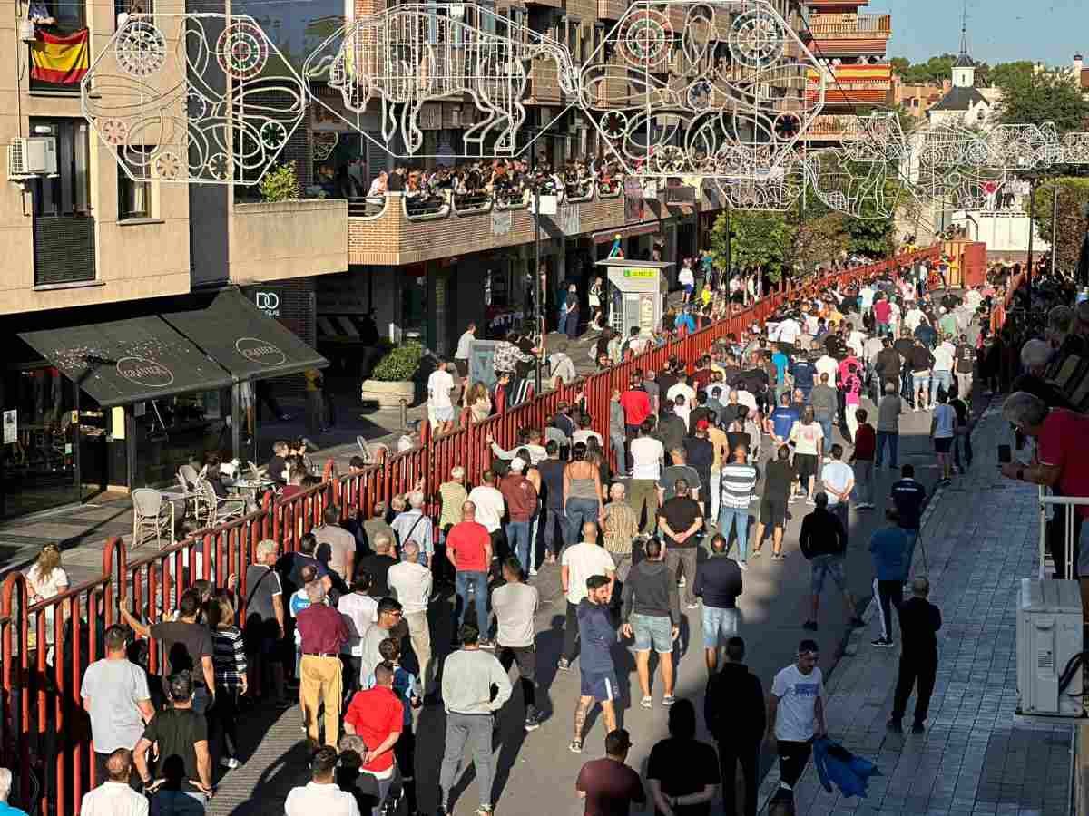 Tres heridos en Arganda en el tercer día de encierros de las Fiestas Arganda 2024