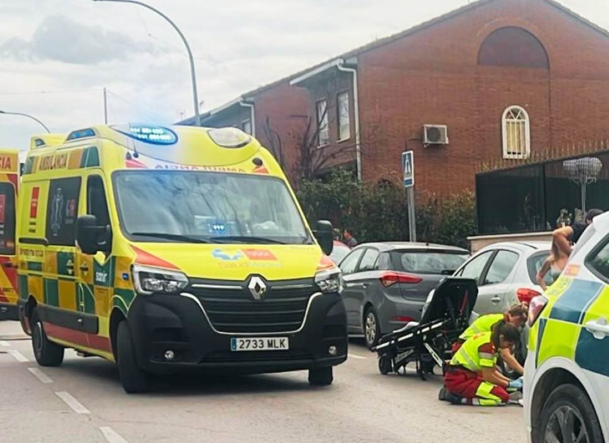 Joven argandeño resulta herido grave debido a un accidente en La Poveda tras perder el control de su patinete eléctrico