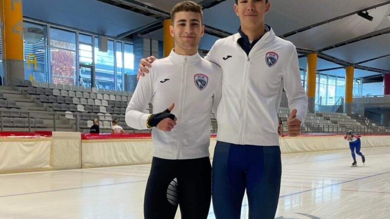 El argandeño Aitor Sánchez consigue marca mínima para la Copa del Mundo Junior de Patinaje sobre Hielo