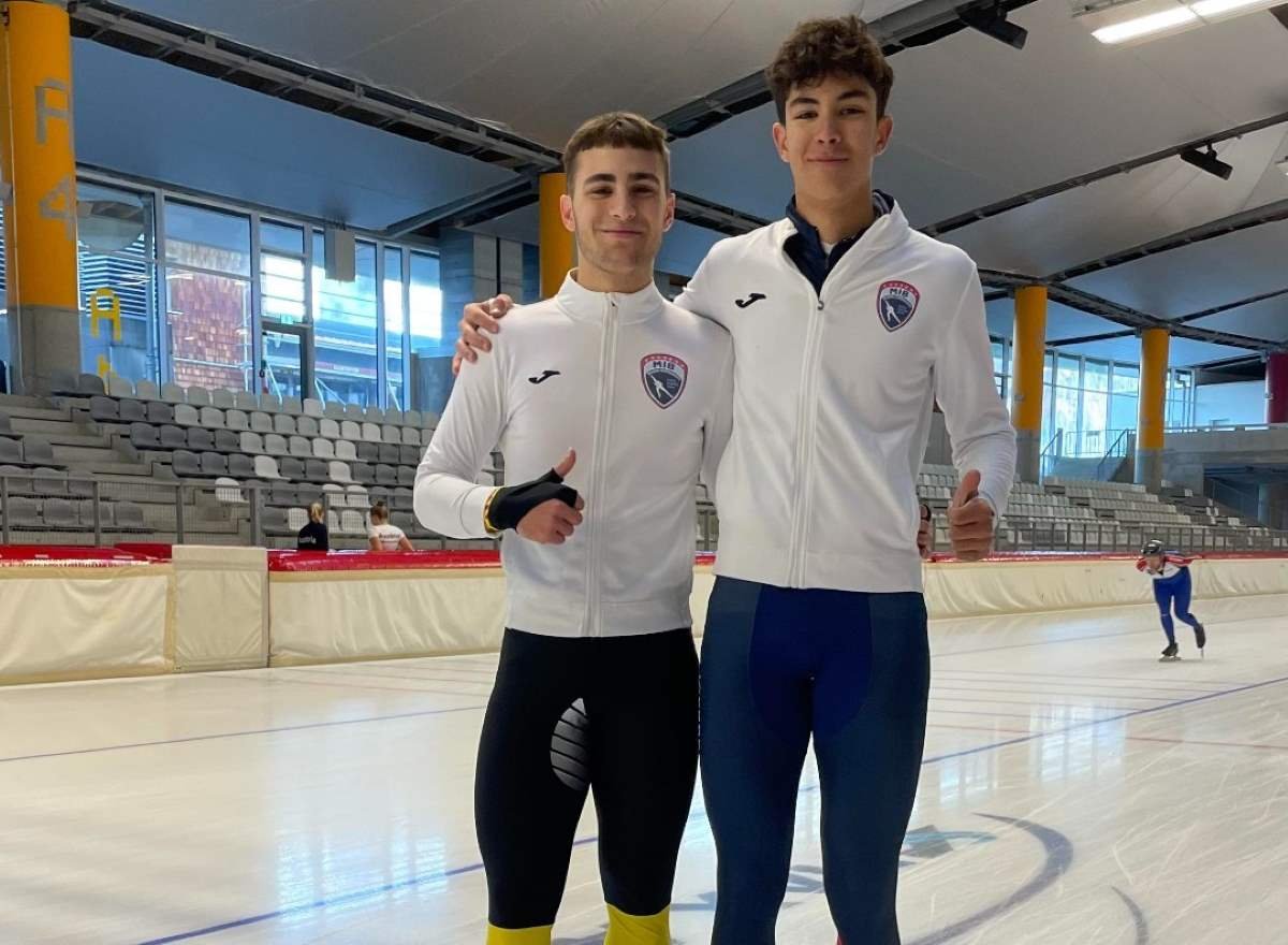 El argandeño Aitor Sánchez consigue marca mínima para la Copa del Mundo Junior de Patinaje sobre Hielo