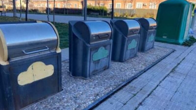 ‘Problemas de la ciudadanía’, los argandeños piden que se retiren los cubos de basura antiguos de la Avda de la Tolerancia