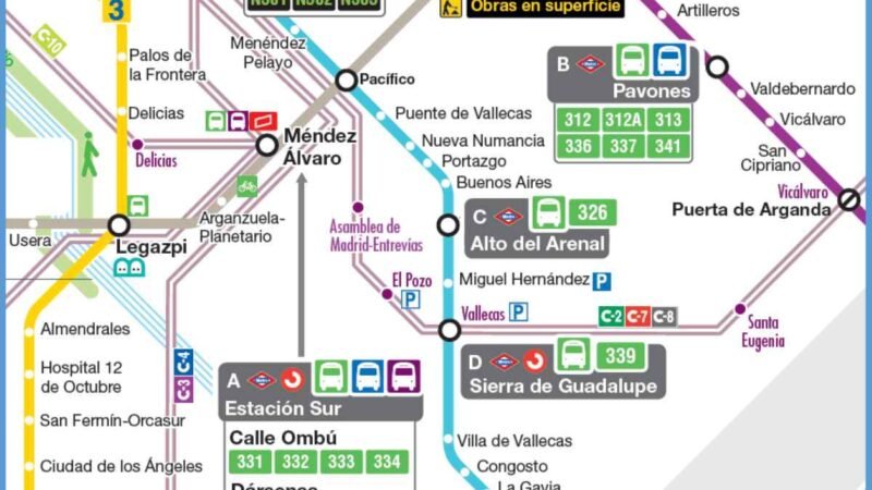 Nuevas modificaciones en el transporte interurbano por las obras del intercambiador de Conde de Casal