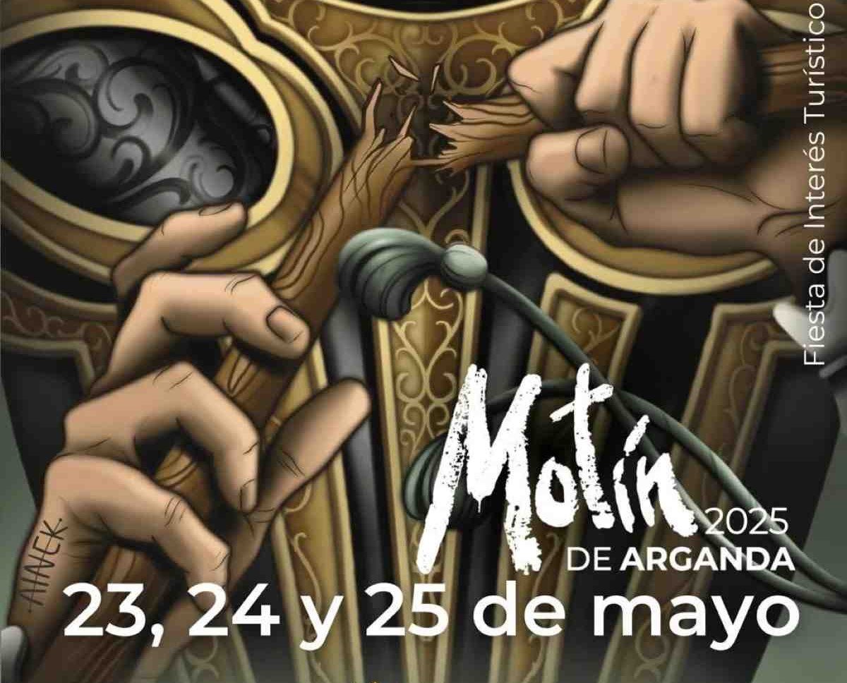 La artista argandeña Ainek firma el cartel del Motín de Arganda 2025