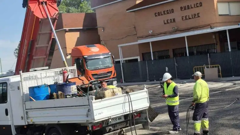 Arranca la segunda fase de las obras en el CEIP León Felipe