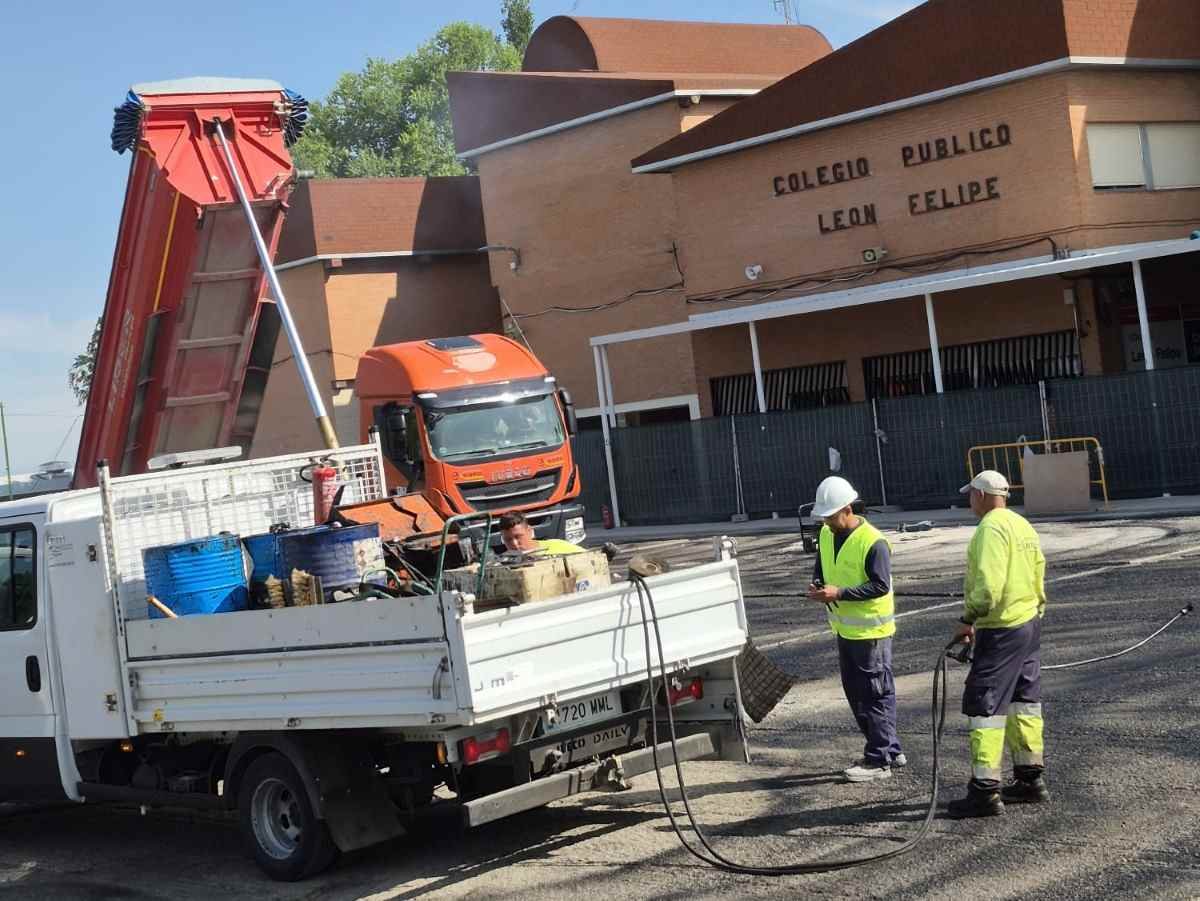 Arranca la segunda fase de las obras en el CEIP León Felipe