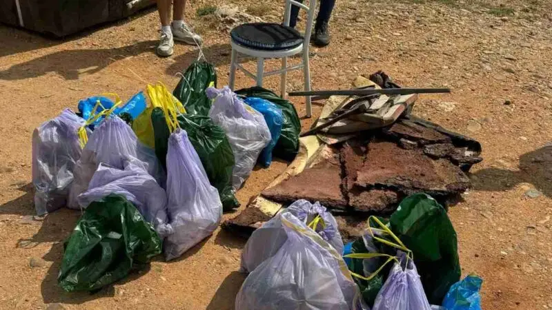Minor Hotels y la Asociación Paisaje Limpio retiran 140 kg de residuos en la Dehesa del Carrascal