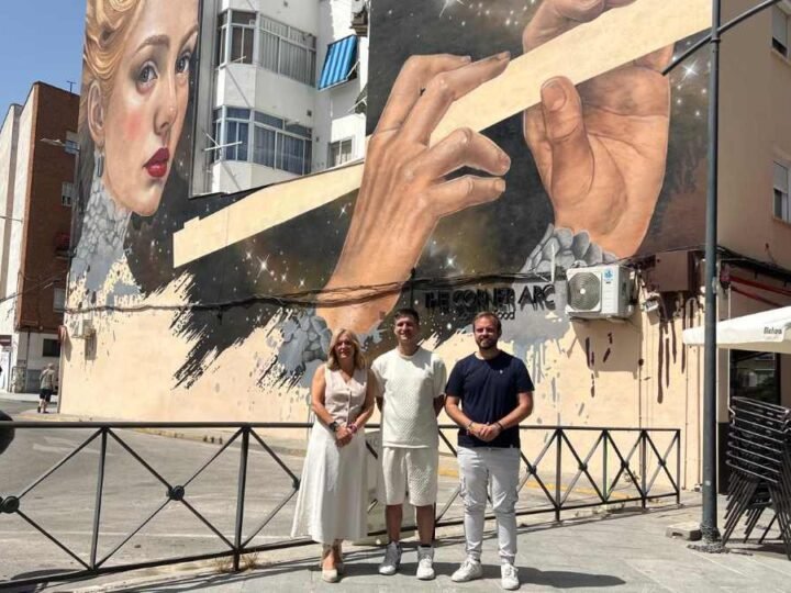 Arganda del Rey presenta de forma oficial el nuevo mural de Sfhir, el muralista urbano más destacado del mundo
