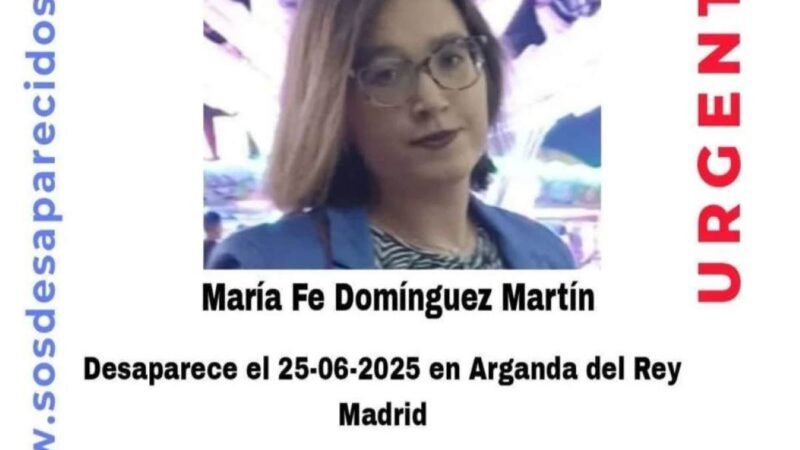 Activada alerta de búsqueda en Arganda del Rey por la desaparición de una vecina
