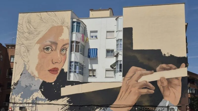 Arganda del Rey se suma al arte urbano con un espectacular mural de 350 m²
