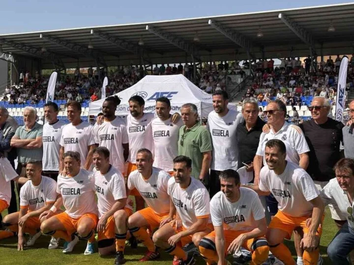 Arganda reúne 8.500 euros en un partido solidario por la investigación de la ELA