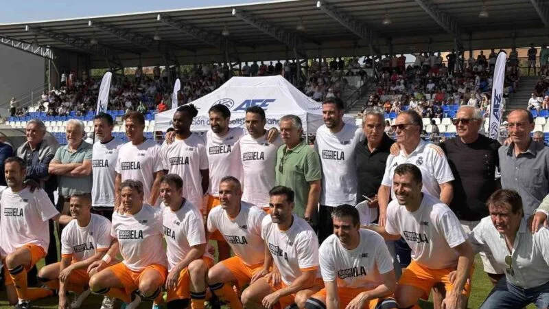 Arganda reúne 8.500 euros en un partido solidario por la investigación de la ELA