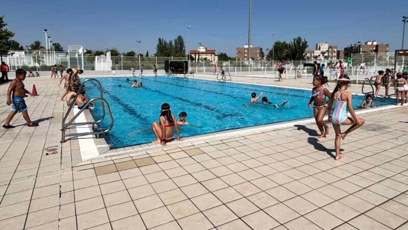 Récord de bañistas en junio: las piscinas municipales de Arganda reciben a más de 36.000 personas, un tercio de fuera del municipio