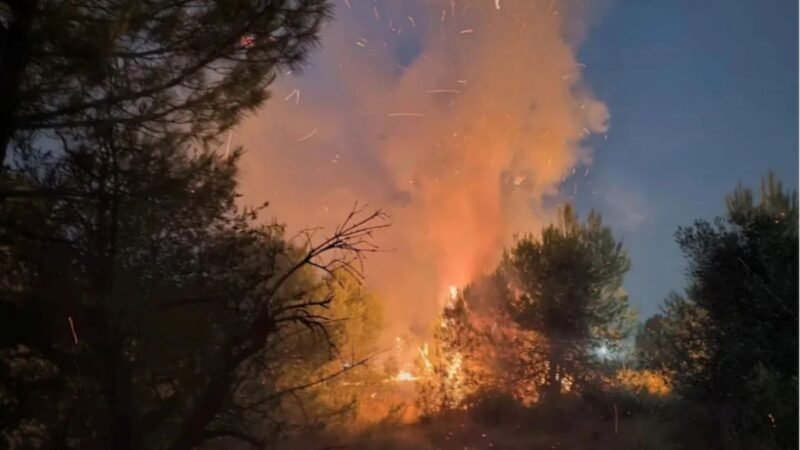 Conmoción en Arganda, tres incendios provocados acaban con la detención de un sospechoso