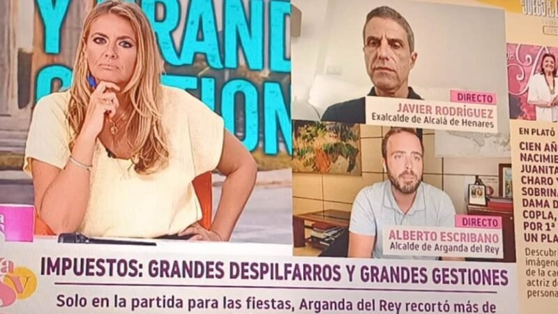 El alcalde de Arganda del Rey, Alberto Escribano, explica en Antena 3 la reducción del gasto festivo como ejemplo de gestión responsable