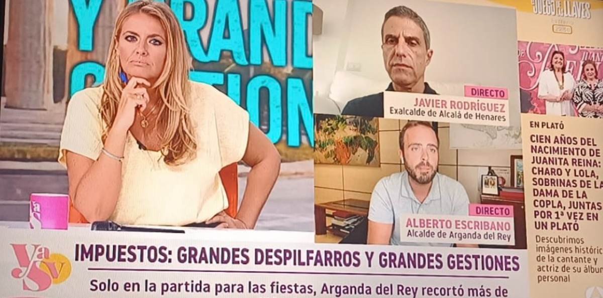 El alcalde de Arganda del Rey, Alberto Escribano, explica en Antena 3 la reducción del gasto festivo como ejemplo de gestión responsable
