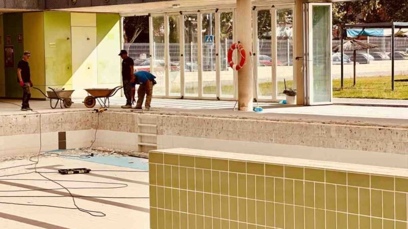 Arranca la remodelación de la piscina de La Poveda para acabar con los problemas de filtraciones