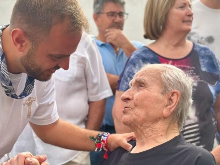 Miguel Bernabé cumple 100 años en pleno corazón de las Fiestas de Arganda