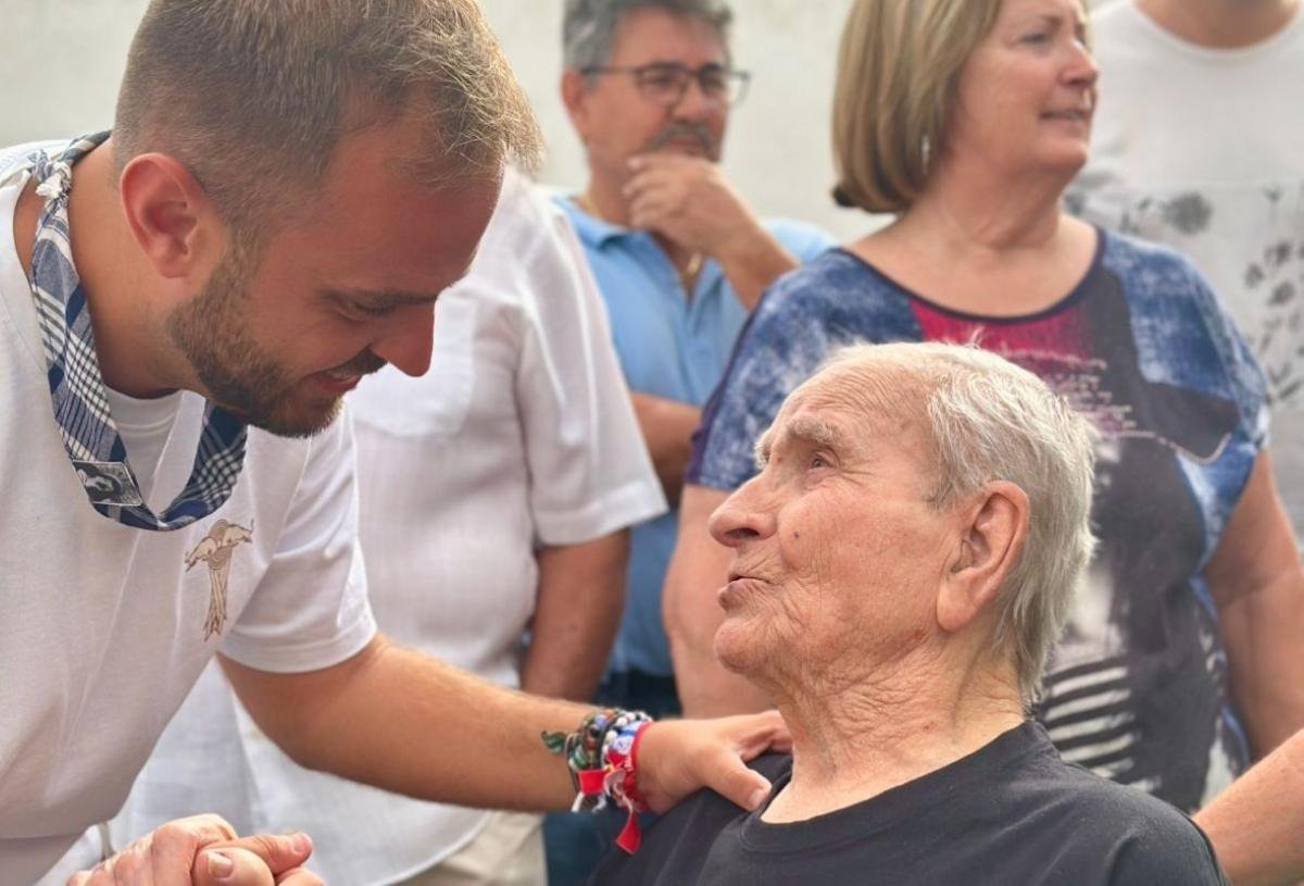 Miguel Bernabé cumple 100 años en pleno corazón de las Fiestas de Arganda