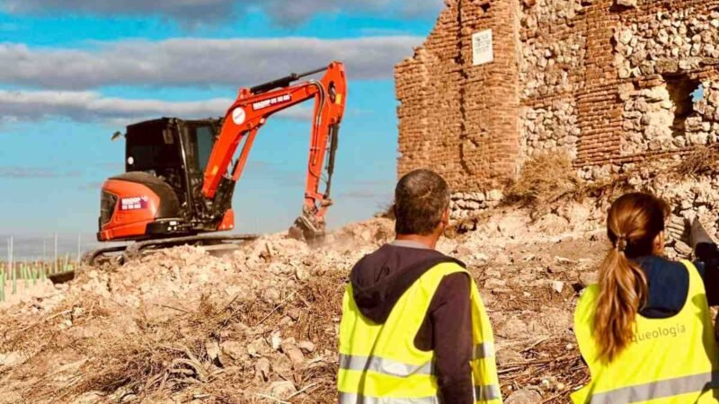 Comienzan los trabajos para recuperar la Ermita de Vilches en Arganda del Rey