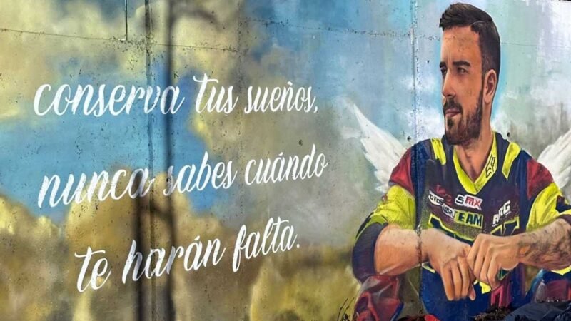 Arganda del Rey recuerda a Alberto Naranjo con un mural y un parque que llevará su nombre
