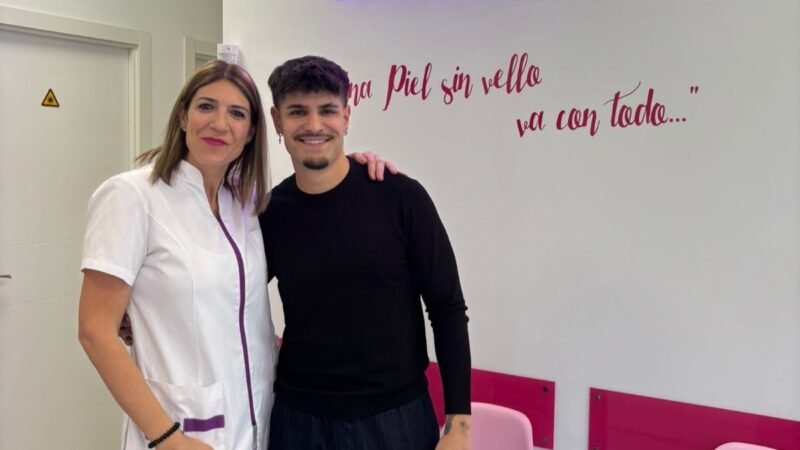 Álvaro, de “La Isla de las Tentaciones”, visita Láser Europa en plena campaña de Black Friday