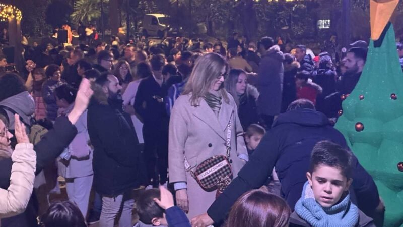 El Parque de Los Patos se transforma en un Bosque Navideño con mil metros de luz y 40 figuras temáticas