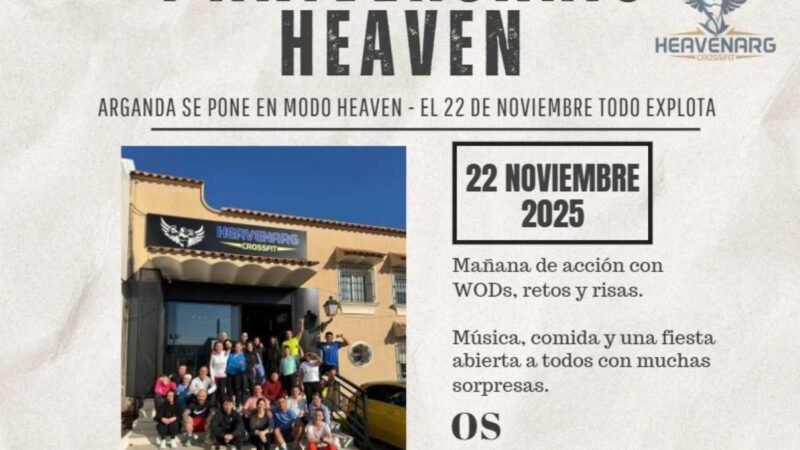 Heaven CrossFit celebra su primer aniversario en Arganda del Rey con una gran fiesta del fitness