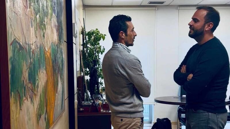 Alberto Escribano ofrece Arganda como una de las nuevas bases de Cabify en su expansión por la Comunidad de Madrid