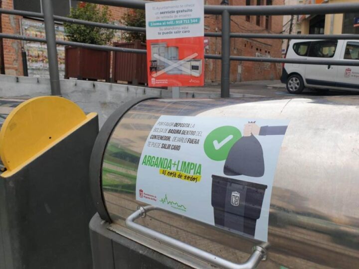 ‘Problemas de la ciudadanía’, argandeños denuncian que algunos ciudadanos no usan los contenedores correctamente