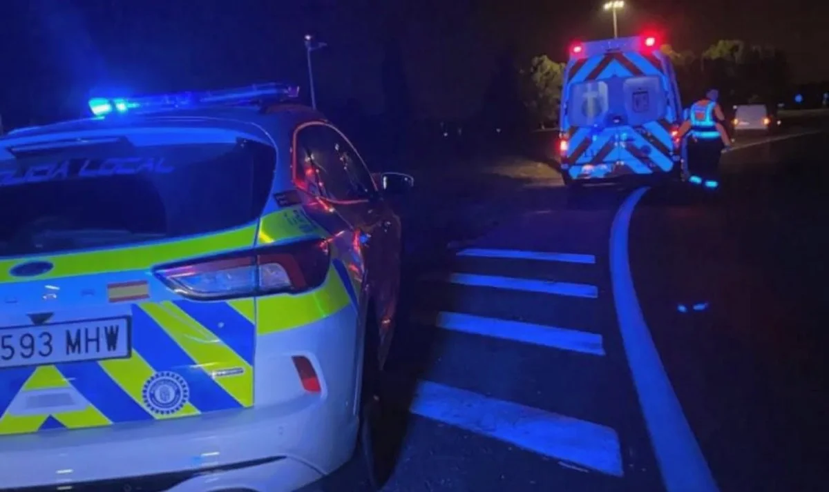 Dos heridos trasladados al Hospital del Sureste tras un accidente nocturno en la M-300