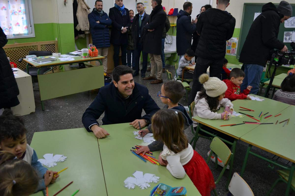 Más de 700 escolares participan en el programa “Navidad en el cole” en Arganda del Rey