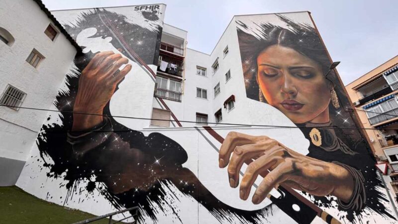 Arganda del Rey refuerza su apuesta por el arte urbano con un nuevo mural dedicado a la música y la mujer