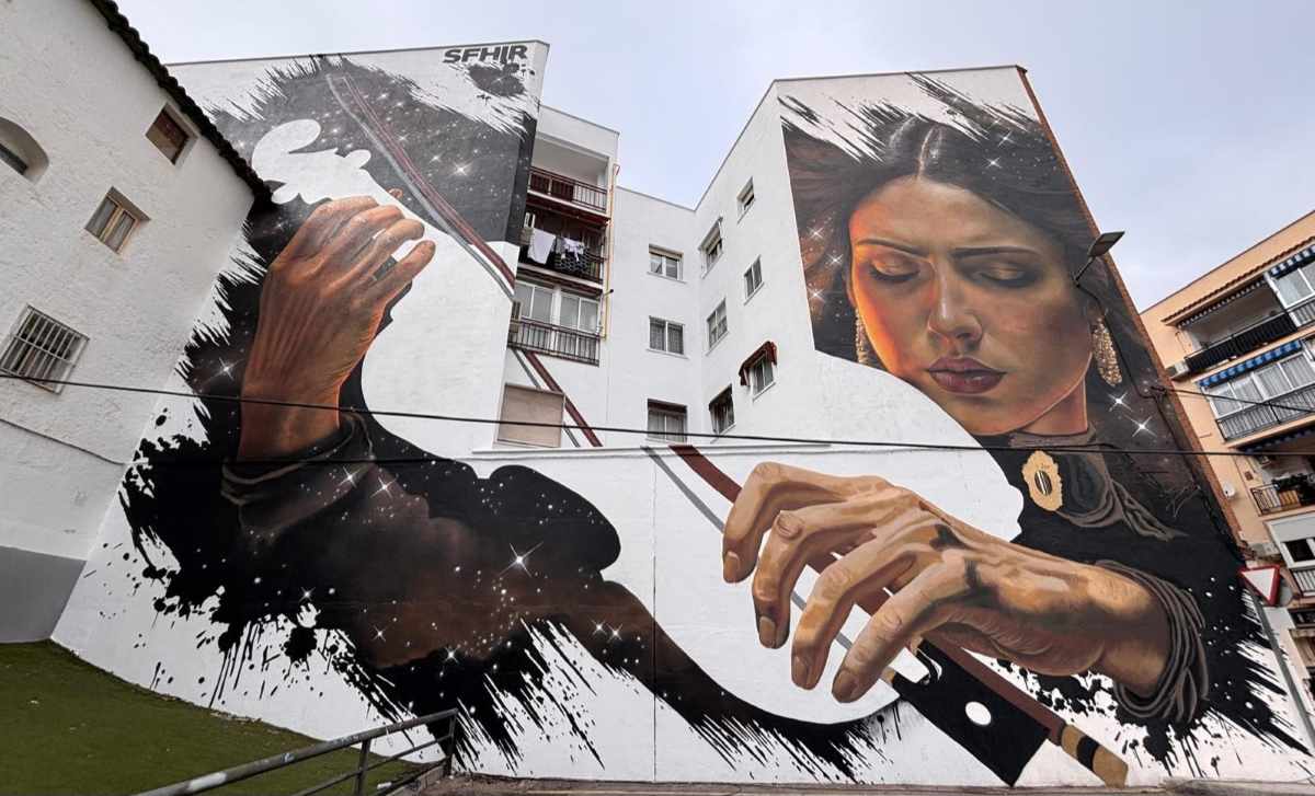Arganda del Rey refuerza su apuesta por el arte urbano con un nuevo mural dedicado a la música y la mujer