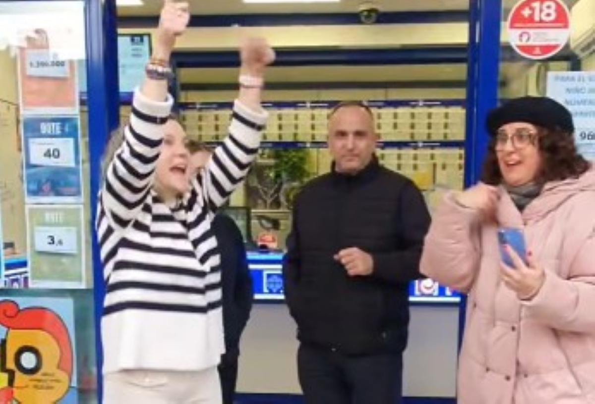 Un quinto premio de la Lotería de Navidad reparte suerte en Arganda del Rey