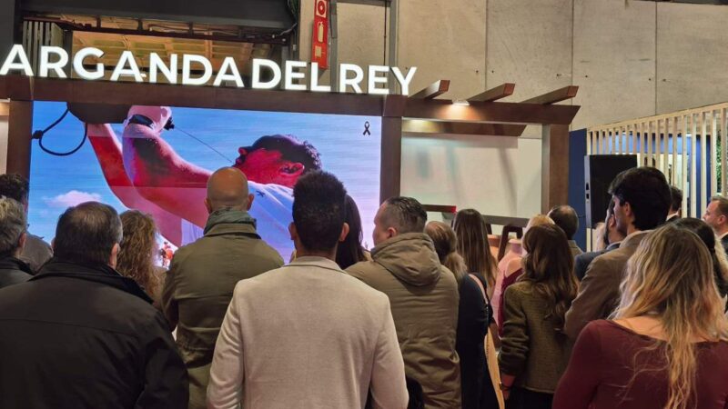 Arganda del Rey protagoniza FITUR con el regreso de la Feria del Vino tras 14 años de ausencia