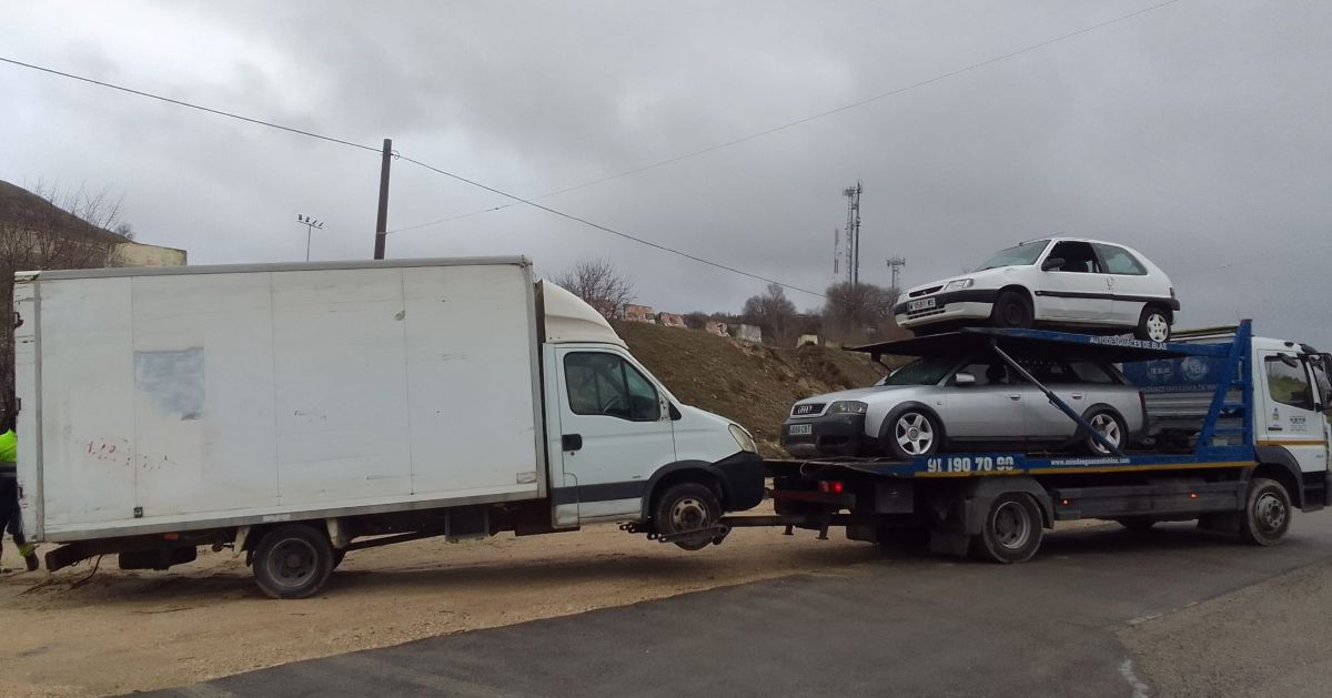 Nuevas actuaciones para eliminar coches abandonados en la vía pública de Arganda