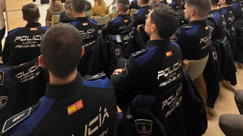 Se incorporan 15 nuevos agentes en la plantilla de Policía Local en Arganda
