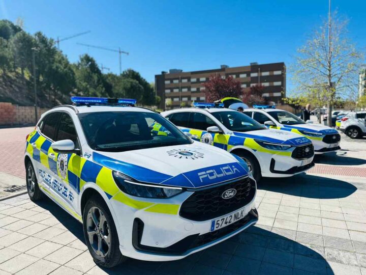Arganda refuerza su seguridad con tres nuevos vehículos para la Policía Local