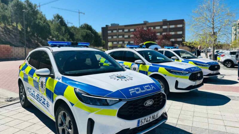 Arganda refuerza su seguridad con tres nuevos vehículos para la Policía Local