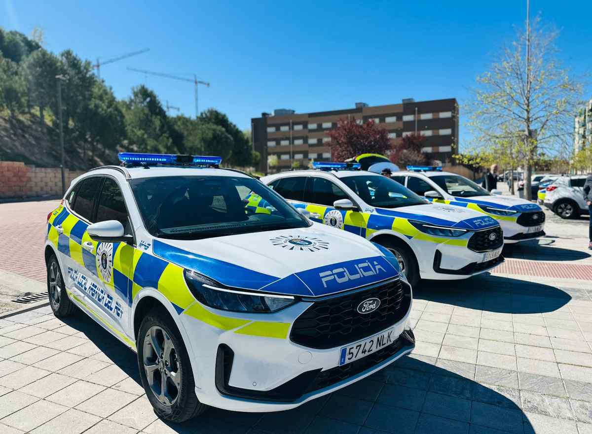 Arganda refuerza su seguridad con tres nuevos vehículos para la Policía Local