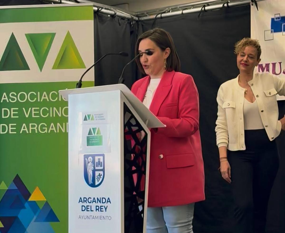 Mercedes García Reyes, reconocida como Mujer de Arganda 2026 por su compromiso social