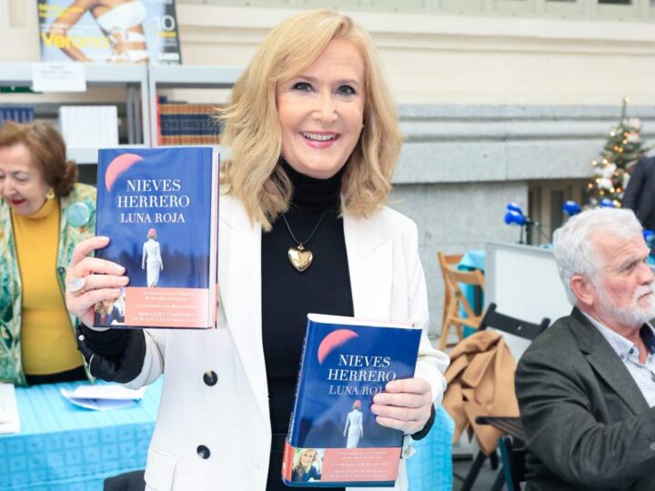 Nieves Herrero presenta su novela Luna Roja en Arganda del Rey