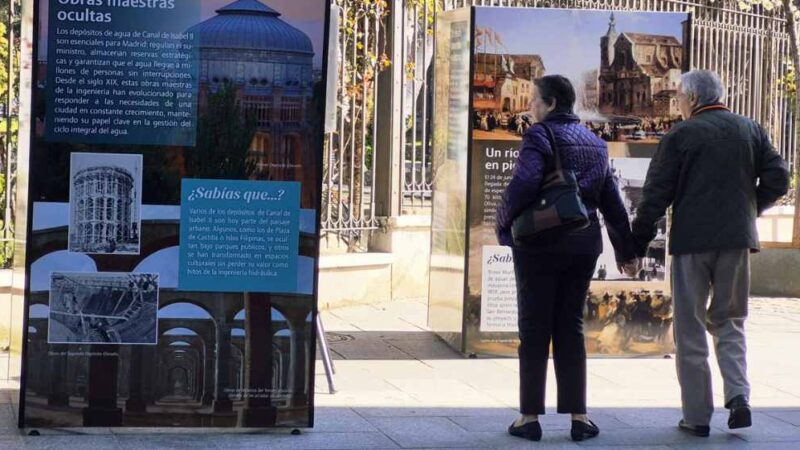 Arganda del Rey acoge una exposición por el 175 aniversario del Canal de Isabel II