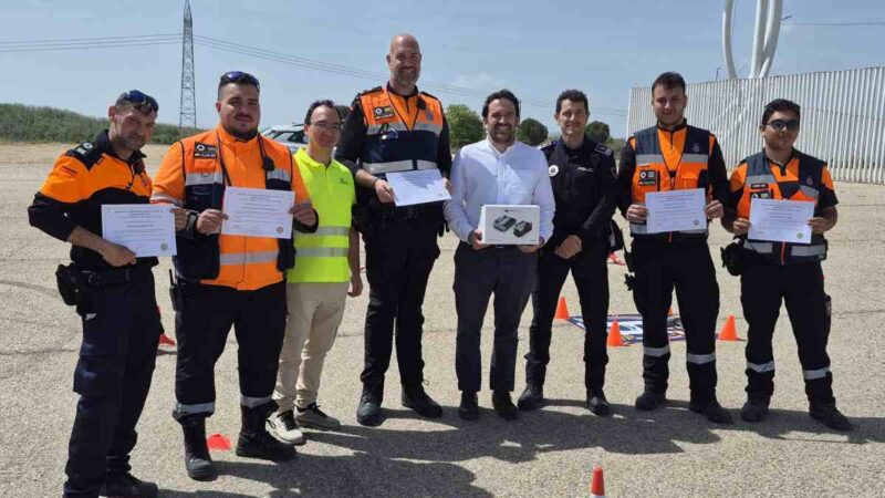Protección Civil de Arganda se forma en pilotaje de drones para mejorar la respuesta ante emergencias